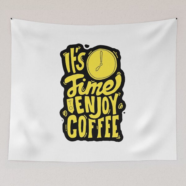 Item preview, Genk Its Time To Enjoy Coffee designed and sold by rtinaamn.