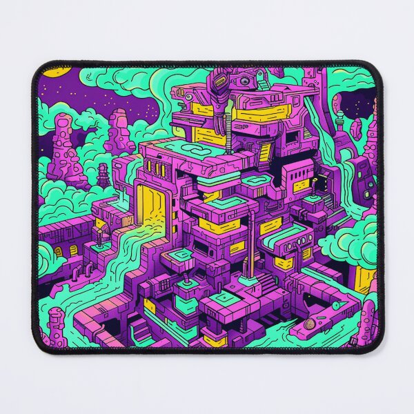 Item preview, Trippy Aztec Scene designed and sold by Vkinsify.