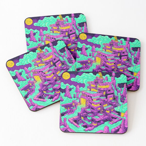 Item preview, Trippy Aztec Scene designed and sold by Vkinsify.