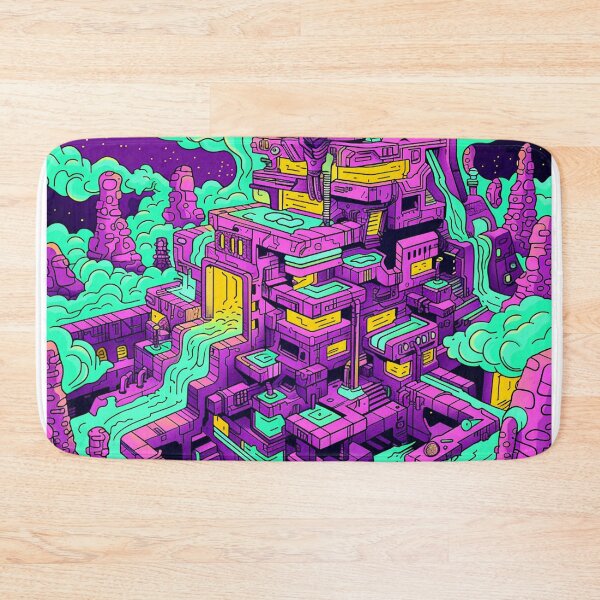 Item preview, Trippy Aztec Scene designed and sold by Vkinsify.