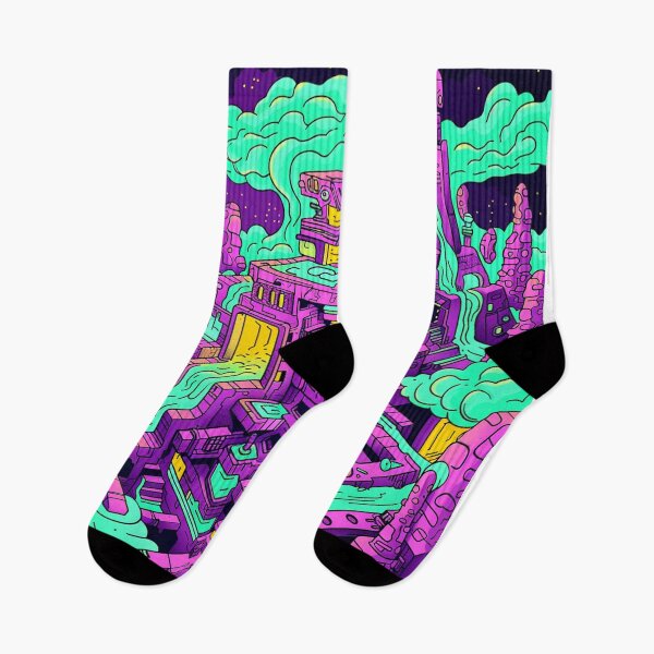 Item preview, Trippy Aztec Scene designed and sold by Vkinsify.