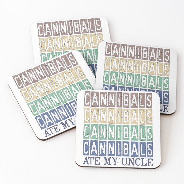 Item preview, CANNIBALS ATE MY UNCLE. COLOR DESIGN designed and sold by Rejiboustarts.