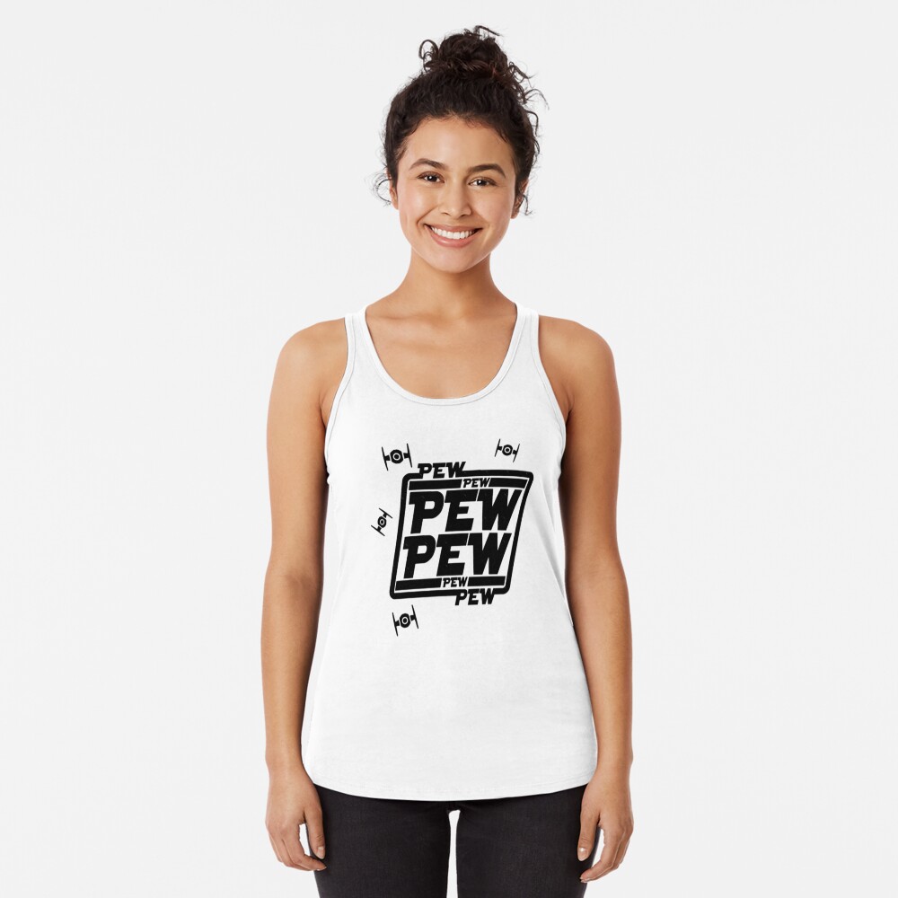 Vista previa del artículo con la obra «Camiseta con espalda nadadora», diseñado y vendido por wesdesignshop.