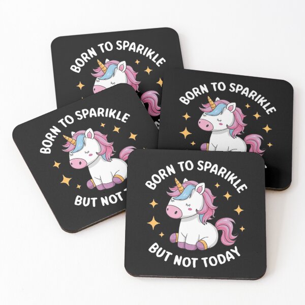 Item preview, Born To Sparkle But Not Today  designed and sold by Hairball-Pets.