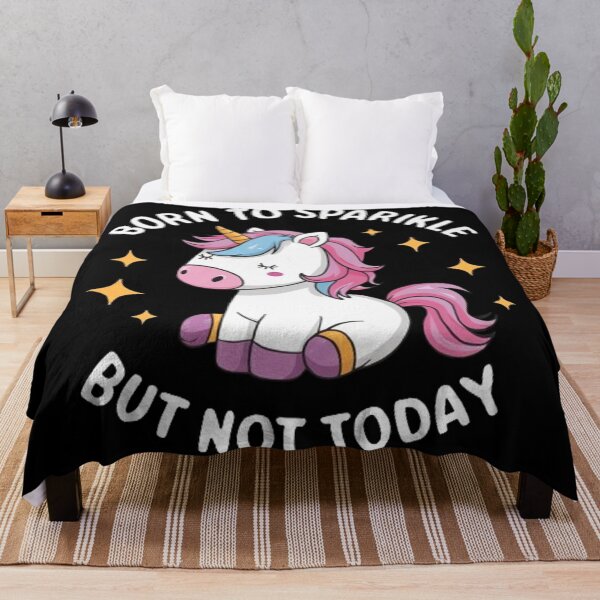 Item preview, Born To Sparkle But Not Today  designed and sold by Hairball-Pets.