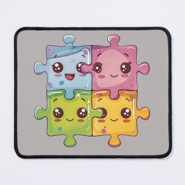 Item preview, Kawaii jigsaw puzzles designed and sold by Vkinsify.