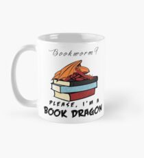 Bookworm? Please, I'm a book dragon. Mug