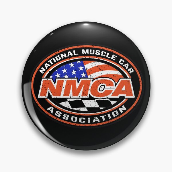 Item preview, NMCA - National Muscle Car Association - distressed burnout print designed and sold by retropetrol.