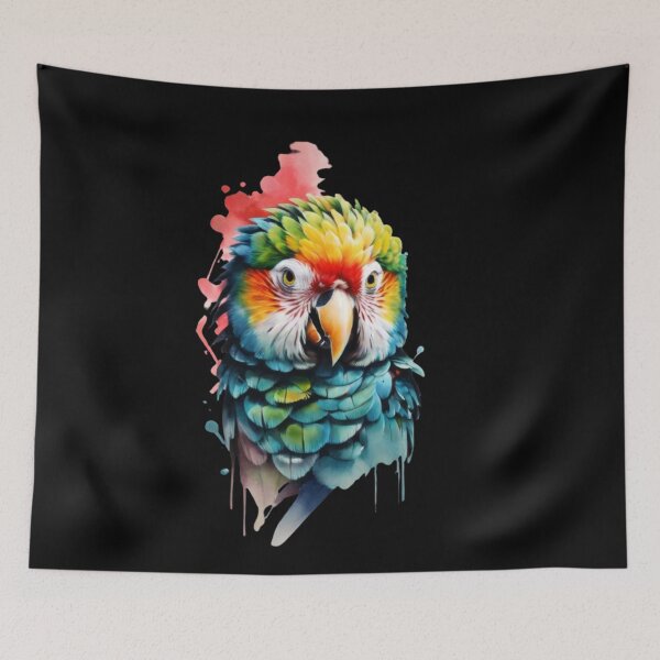 Item preview, Macaw, Budgie Cockatoo, Parrot Flock designed and sold by Tee Studio.