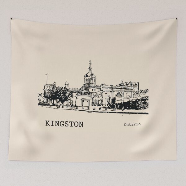 Aperçu de l'œuvre Kingston Ontario créée et vendue par Lakeric Cityscapes.