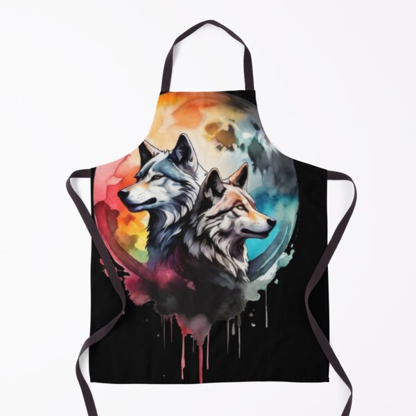 Item preview, Wolves Wolf American Howling Flag of designed and sold by Tee Studio.