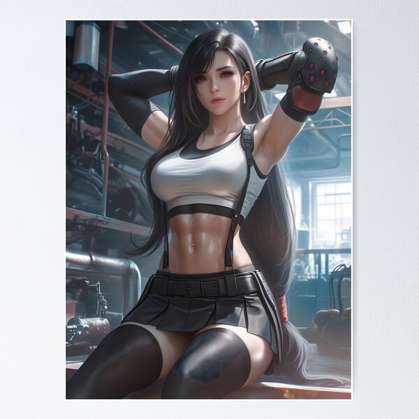Vista previa del artículo con la obra «Tifa Lockhart - 18», diseñado y vendido por Infinite-Aspire.