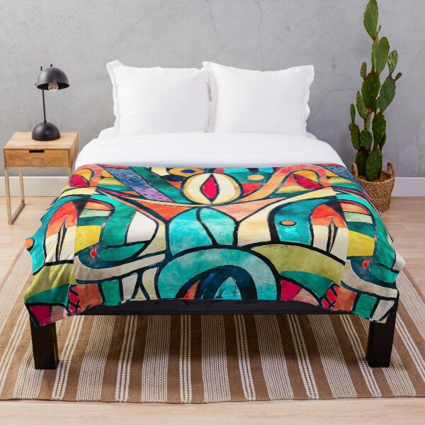 Item preview, LL Dreams Artistic Multi-Colored Pattern 10 designed and sold by LLdreams.
