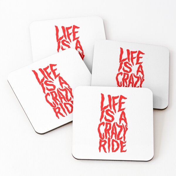 Item preview, Life is a Crazy Ride designed and sold by The Lines.