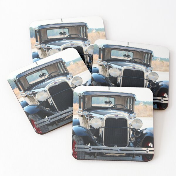 Item preview, Front Of Classic Black Car designed and sold by Cynthia48.