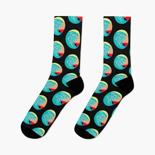 Item preview, Wave with shark fin designed and sold by vibeno1.