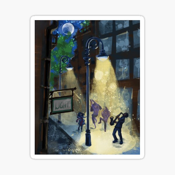 Lights Music Dance Sticker