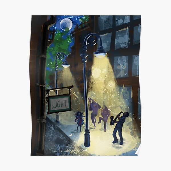 Lights Music Dance Poster