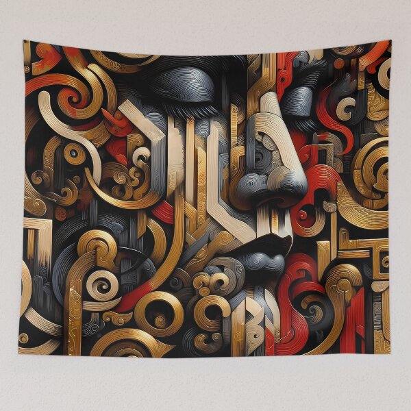 Item preview, Kabuki letters designed and sold by Vibranta Studio.