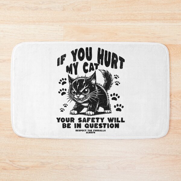 Item preview, If You Hurt My Cat designed and sold by NinniSilver.