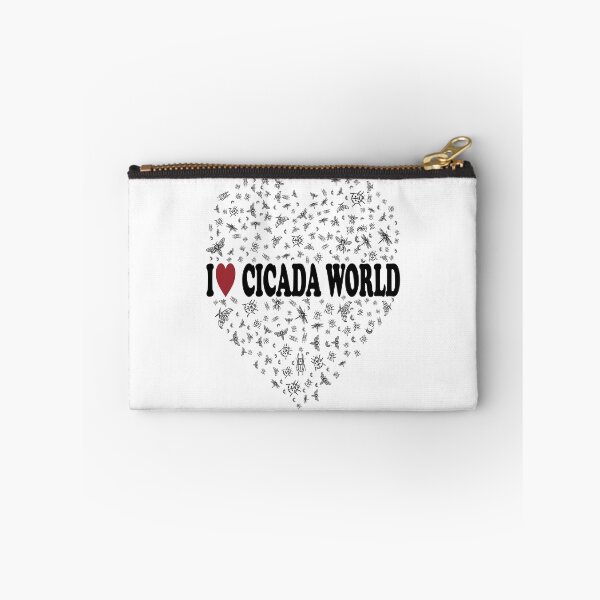 Item preview, CICADA WORLD, BLACK DESIGN designed and sold by Rejiboustarts.