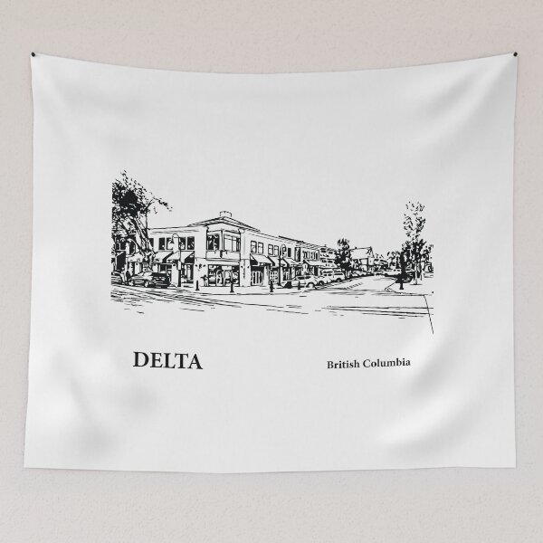 Item preview, Delta British Columbia designed and sold by Lakeric Cityscapes.