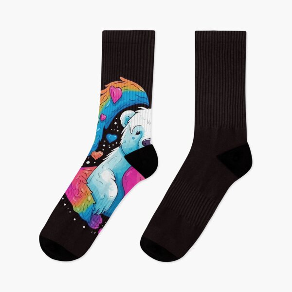 Aperçu de l'œuvre Ours polaire Saint-Valentin créée et vendue par creativellashop.