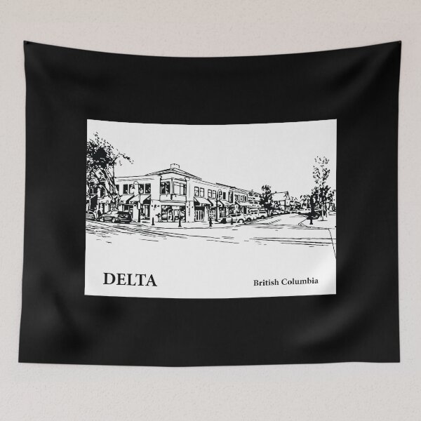 Item preview, Delta British Columbia designed and sold by Lakeric Cityscapes.