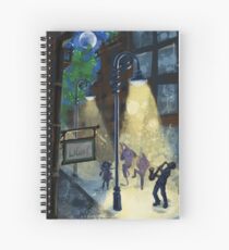 Lights Music Dance Spiral Notebook