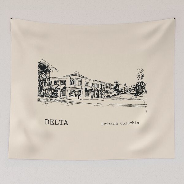 Item preview, Delta British Columbia designed and sold by Lakeric Cityscapes.