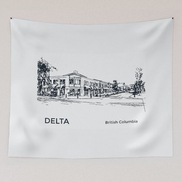 Item preview, Delta British Columbia designed and sold by Lakeric Cityscapes.