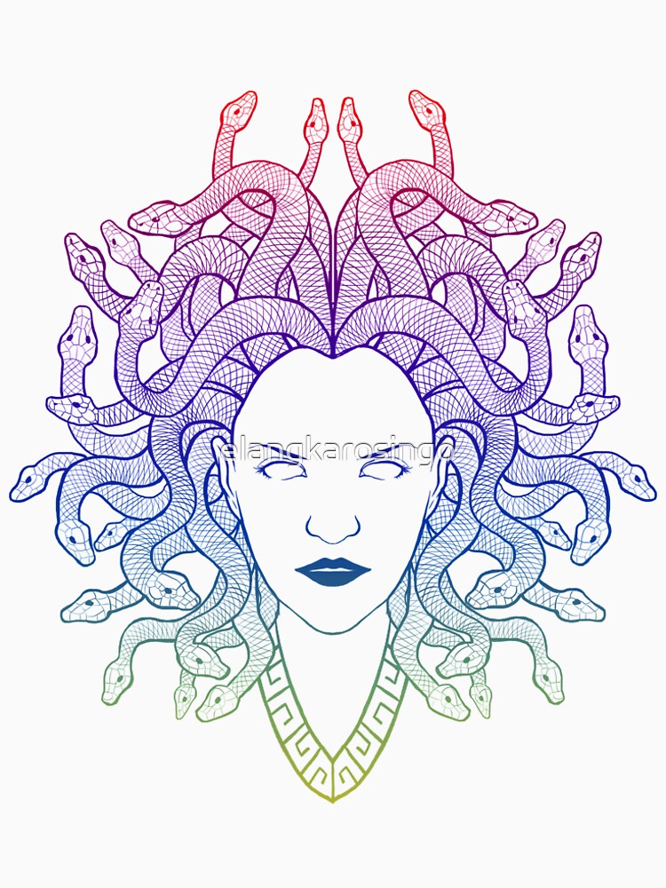 Medusa (colors) by elangkarosingo