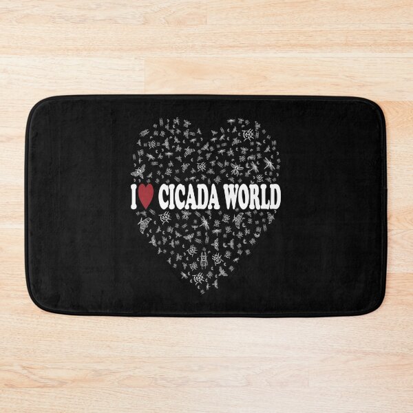 Item preview, CICADA WORLD, WHITE DESIGN designed and sold by Rejiboustarts.