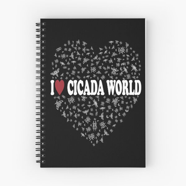 Item preview, CICADA WORLD, WHITE DESIGN designed and sold by Rejiboustarts.