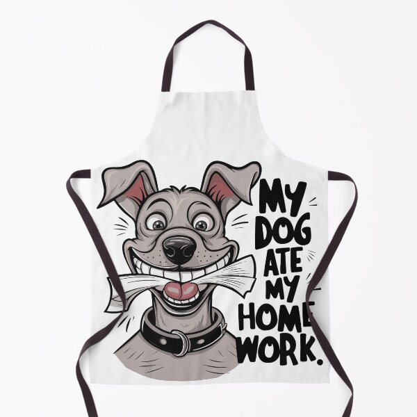 Item preview, My dog ate my homework. designed and sold by BobaTeeStore.