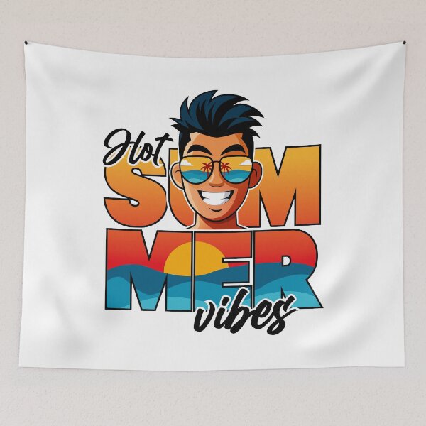 Item preview, Hot summer vibes designed and sold by therockstuff.