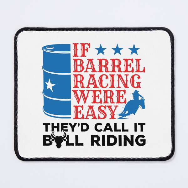 Item preview, If Barrel Racer Were Easy Funny Cowgirl Rodeo designed and sold by jaygo.
