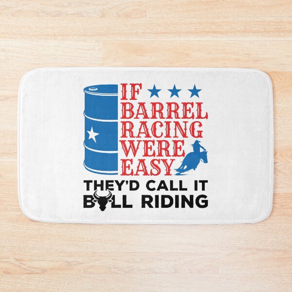 Item preview, If Barrel Racer Were Easy Funny Cowgirl Rodeo  designed and sold by jaygo.