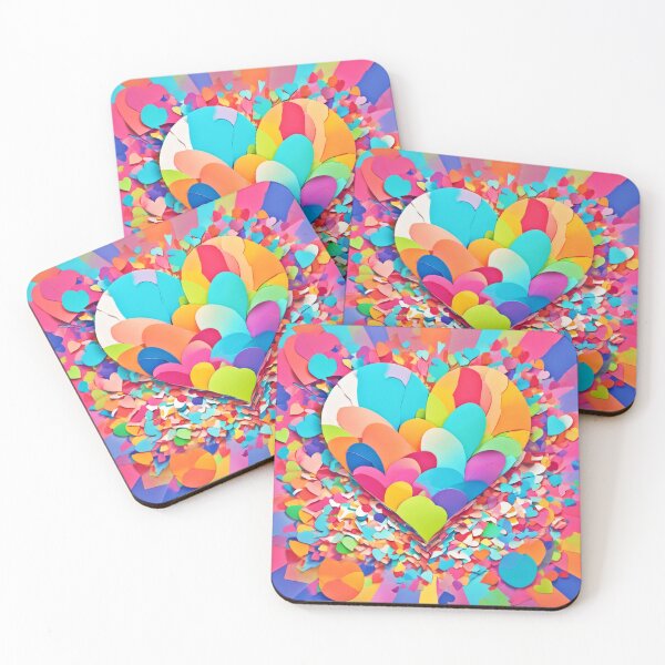 Item preview, Moving On: Colorful Heart, Fresh Beginnings designed and sold by Health And Fitness Posts e-Store.