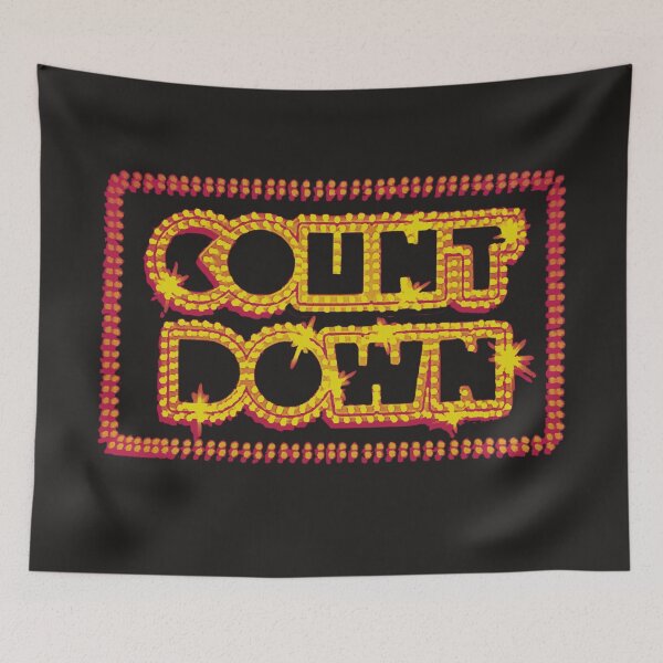 Item preview, 70's TV Pop Show Count Down Logo designed and sold by DukeGroovy.