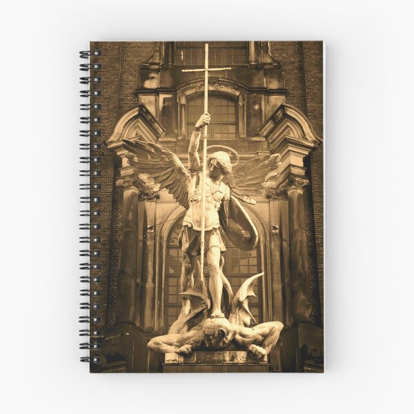 Item preview, St. Michael the Archangel -Sepia designed and sold by Crux Fidelis.