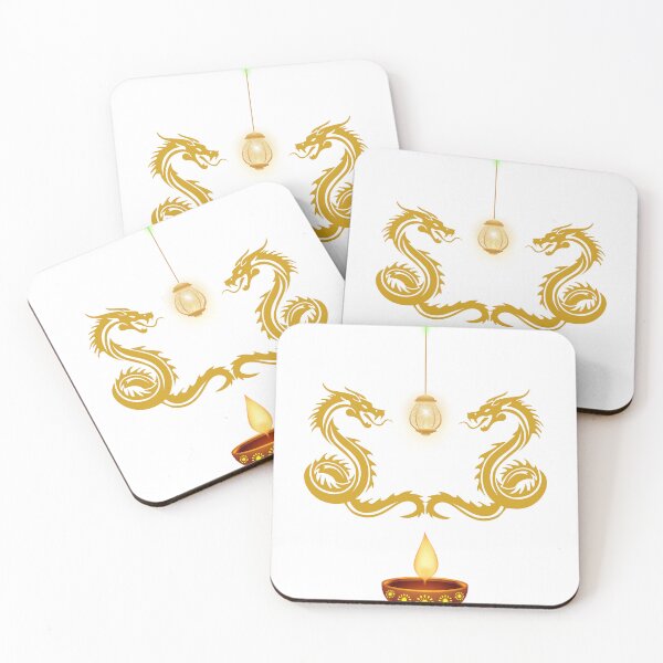 Item preview, Oil Lamp with Double Lucky Dragons designed and sold by CanterburyLane.