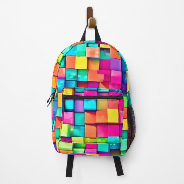 Item preview, Colorful Minecraft Design: Vibrant Renewal designed and sold by Health And Fitness Posts e-Store.