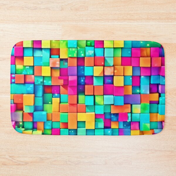 Item preview, Colorful Minecraft Design: Vibrant Renewal designed and sold by Health And Fitness Posts e-Store.