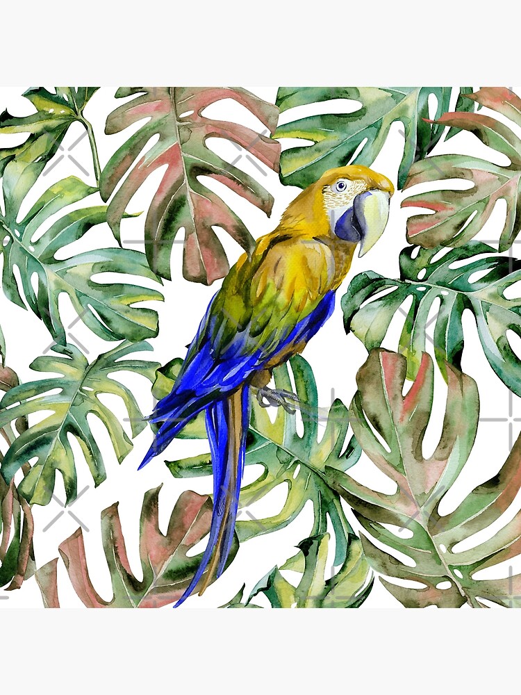 PARROT IN THE JUNGLE by magicdreams