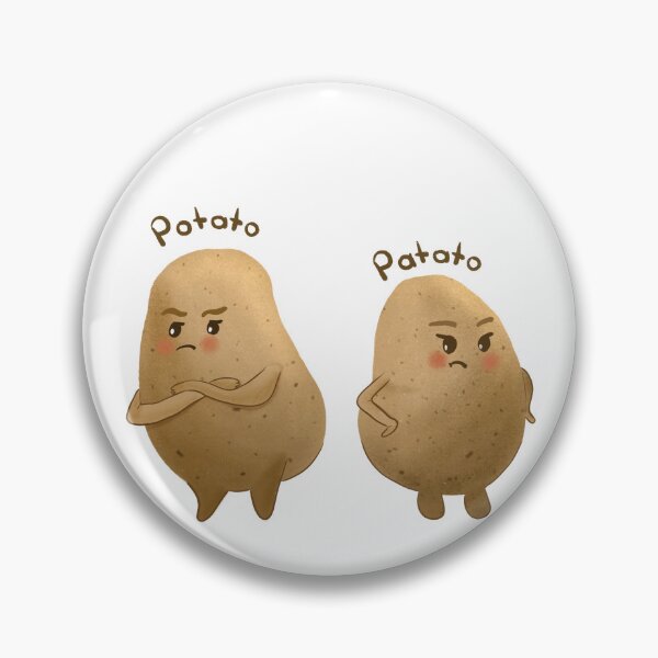 Item preview, Potato patato meme sticker designed and sold by DamlaTurgut.