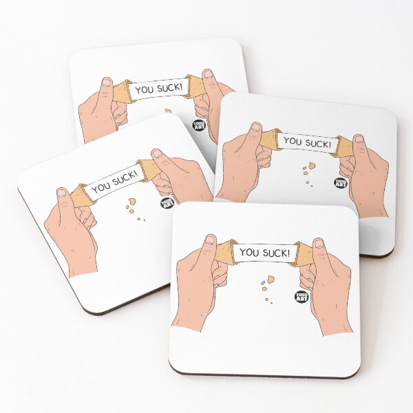 Item preview, YOU SUCK FORTUNE COOKIE designed and sold by TODD GOLDMAN.