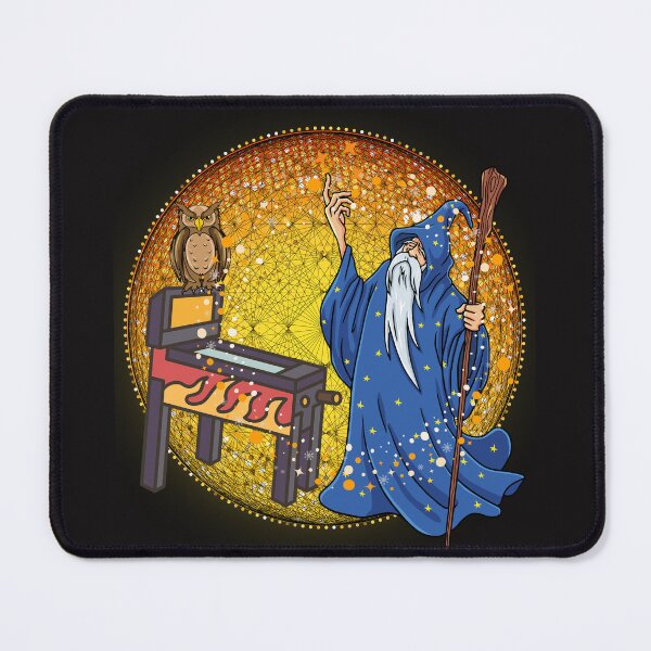 Item preview, WIZARD OWL PINBALL MACHINE designed and sold by tracyd-art.