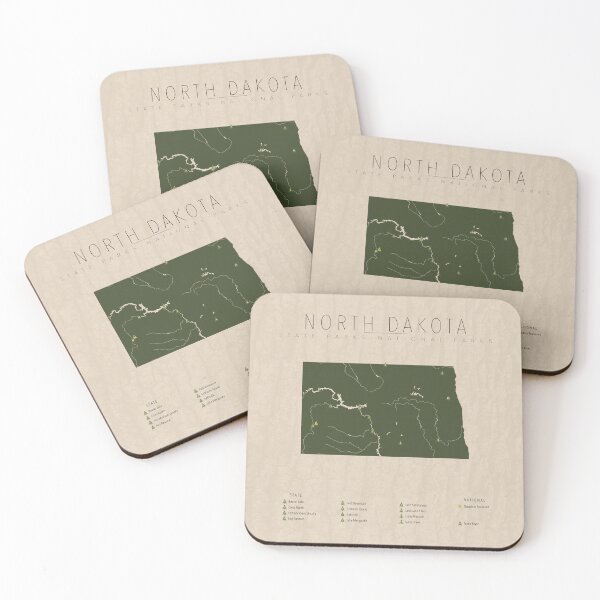 Item preview, North Dakota Parks designed and sold by FinlayMcNevin.