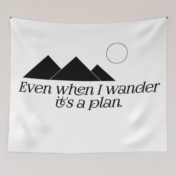 Item preview, Wandering Quote designed and sold by YHWH Photography.